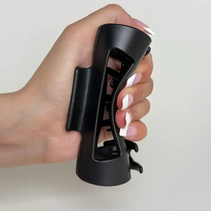 Spinka Aura Clip – Srebrno-czarny
